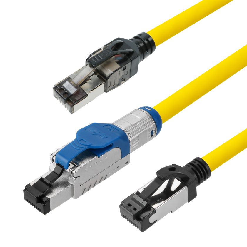 cat8 Formált és összeszerelt Ethernet LAN patch kábelek