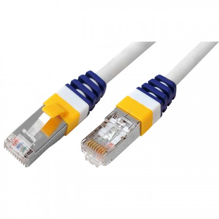 Cat.6A S/STP 26 méretű 10G csatlakozókábel - Cat 6A SFTP 26 AWG RJ45 OEM színes réz hálózati kábel