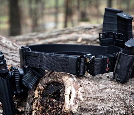 Textile accessories for military belt.